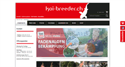 Desktop Screenshot of koi-breeder.ch